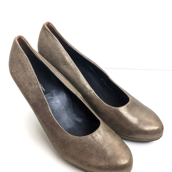 Paul Green Women's Olisa Metallic Pump Bronze Size 7.5 - Picture 4 of 8